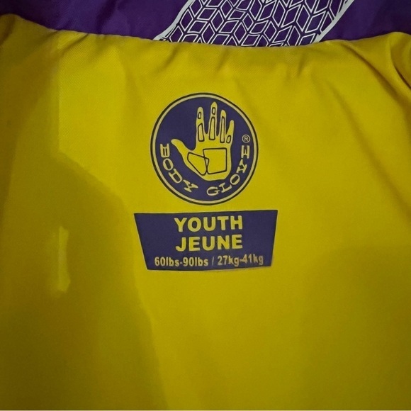 BODY Glove 60 pounds-90 pounds life jacket purple, pink, and yellow - Picture 14 of 15